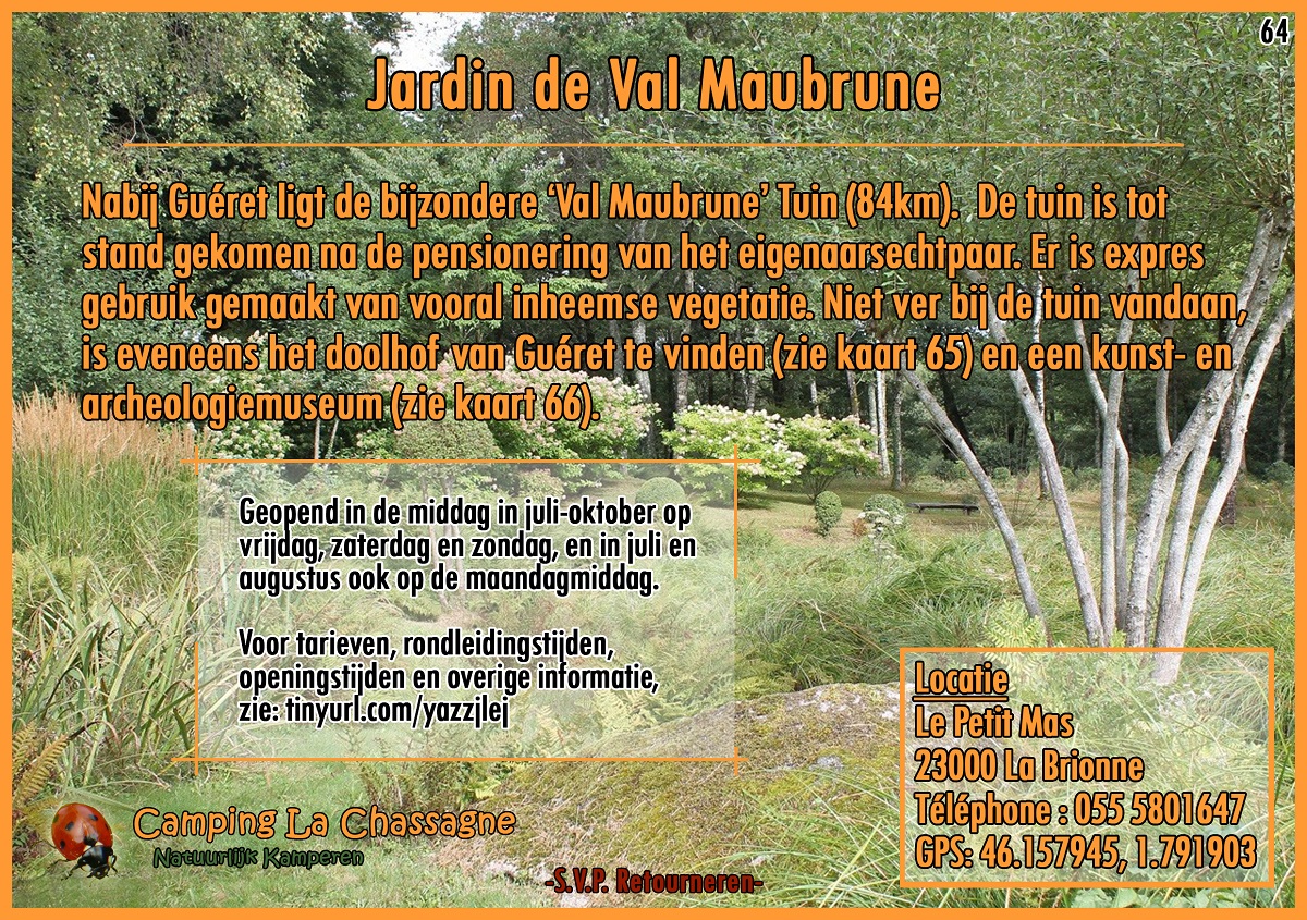 64 Jardin de Val Maubrune